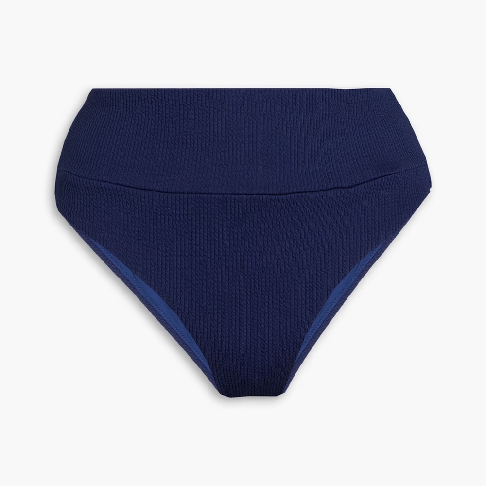 MELISSA ODABAS Hamptons ribbed high-rise bikini briefs - Picture 5 of 11